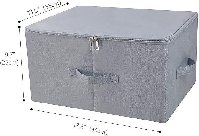 iwill CREATE PRO 17.6"x 13.6"x 9.7", Dust-proof Closet Clothes Storage Boxes - Image 2