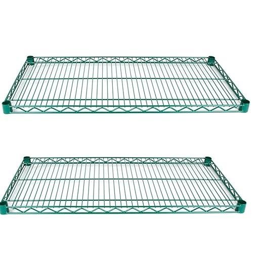 NSF Approved Epoxy Wire Shelf – 24" x 36" Heavy Duty Metal Storage Rack by ExpressKitchQuip