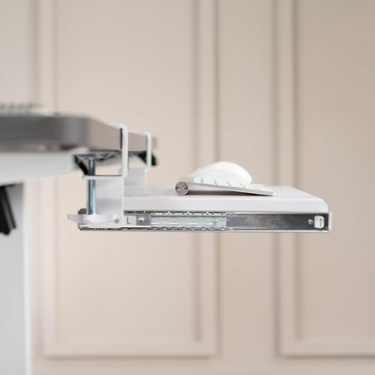 VIVO Small Keyboard Tray, Under Desk Pull Out - Image 9