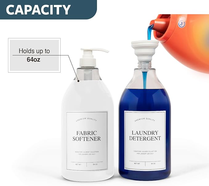 Calindiana Modern Farmhouse Liquid Laundry Detergent and Fabric Softener - Image 4
