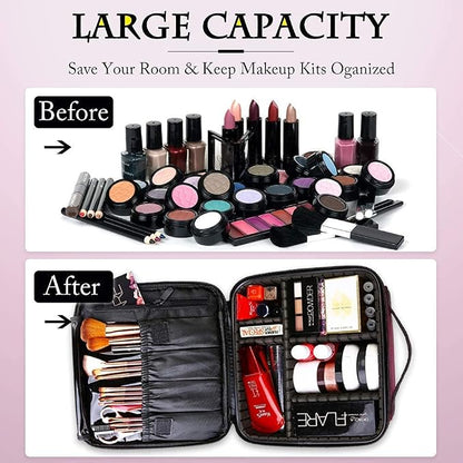 gzcz Travel Makeup Bag, Portable Makeup Case - Image 5