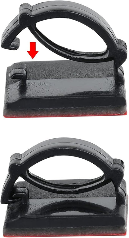 Cable Clips Self with 3M Adhesive Cord Organizer, Wire Holder Clamp Management - Image 7