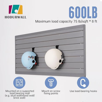 Slat Wall Paneling Garage Wall Organizer Slatwall Panels 4'x 2' Garage Slat - Image 2