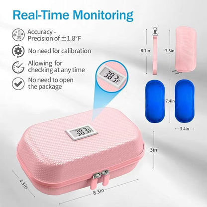 Insulin Cooler Travel Case TSA Approved, Refrigerated Medicine Travel Case - Image 5