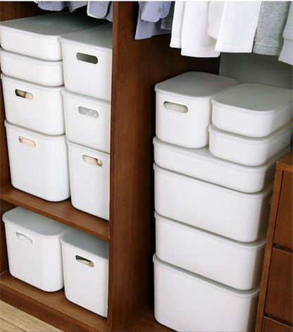 Set Of 4 Plastic Storage Bins - Image 5