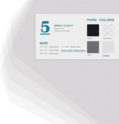BRIAN & DANY Wire Shelf Liner 13.4" x 23.2", Heavy Duty Shelf Liners - Image 3