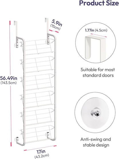 SWTYMIKI Over the Door Shoe Organizer - Image 2
