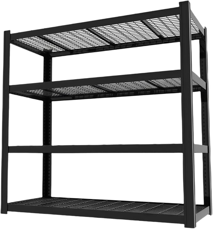 71" Wide Garage Shelving Unit, Heavy Duty Garage Storage Shelves, 8000 LBS by LIJIUHOME