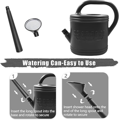 2 Gallon Watering Can, Outdoor Watering Can - Image 5