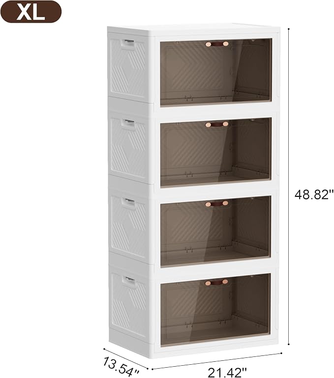 JOYMOOP 198 Qt Stackable Storage Bins - Image 2