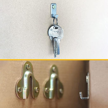 10pcs Heavy Duty T-Head J-Shaped Hangers 304 Stainless Steel Wall Mounted Mini - Image 4