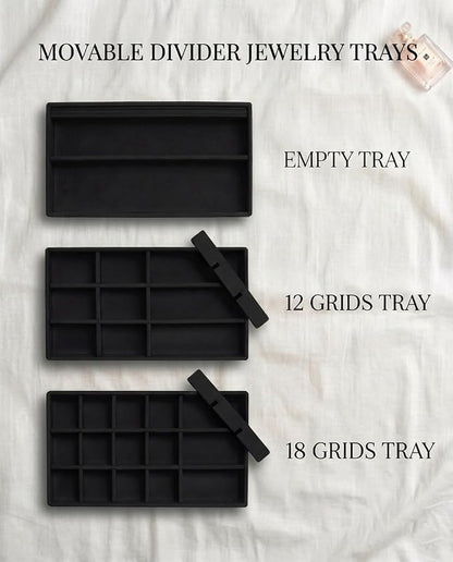 Velvet Jewelry Trays, Jewelry Organizer - Image 6