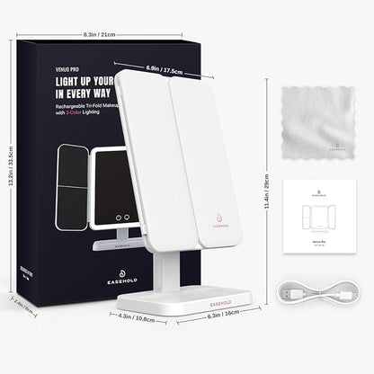 EASEHOLD Lighted Makeup Mirror - Image 9