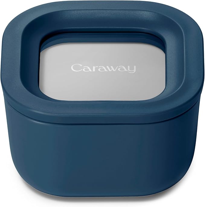 Caraway Mini Square Food Storage Container by Caraway