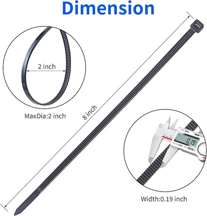 Zip Ties, Heavy Duty Cable and Wire Ties - Image 2