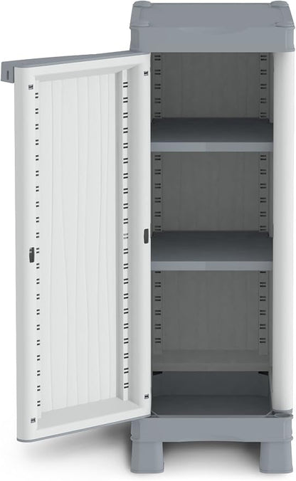Terry, Base 350 UW, Cabinet 2 Internal Shelves. Color: Gray, Material: Plastic - Image 4