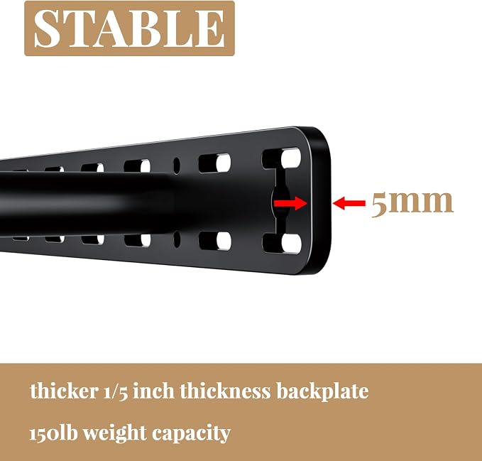 1 Pack Large Shelf Brackets Long Floating Shelf Bracket Invisible Floating - Image 5