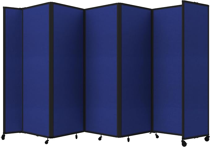 Versare Room Divider 360 Portable Wall Partition | Folding Panels | Large by VERSARE