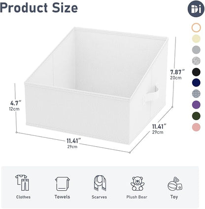 DIMJ Closet Storage Bins 12 Pack - Image 4