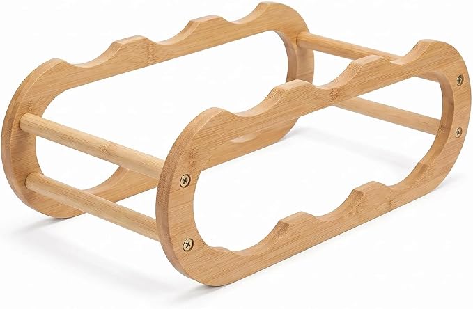 PEKER Wine Rack – Small Countertop Wine Rack & Wine Bottle Holder - Image 7