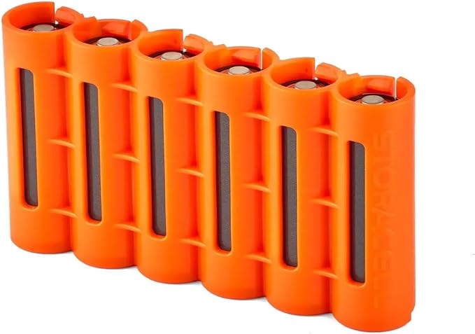 Storacell AA Battery Storage Caddy, Holds 6 AA Batteries, The Original Battery - Image 3