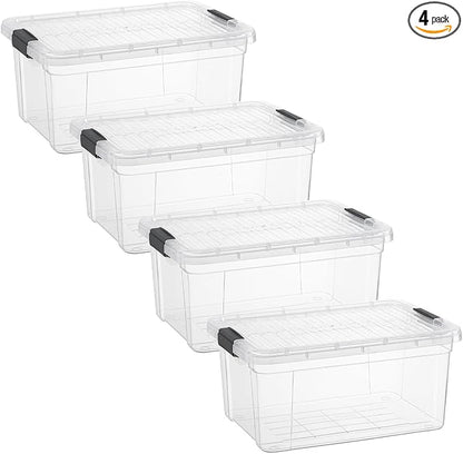 Superio Clear Storage Boxes by Superio