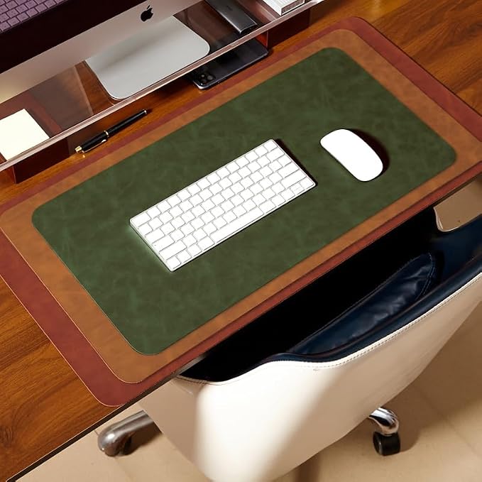 Distressed Leather Desk Mat - Image 8