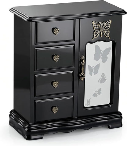 RR ROUND RICH DESIGN Solid Wood Jewelry Box - Image 8