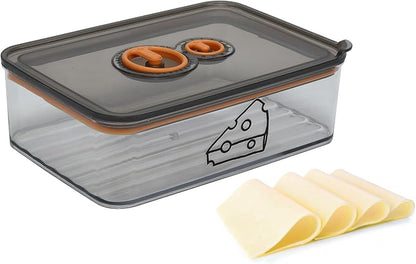 Cheese Container for Refrigerator, Cream Cheeses Storage Box, Cheese Keeper by Unknown