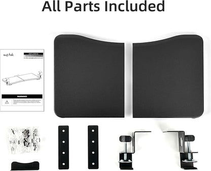 suptek Small Keyboard Tray Under Desk Pull Out - Image 9