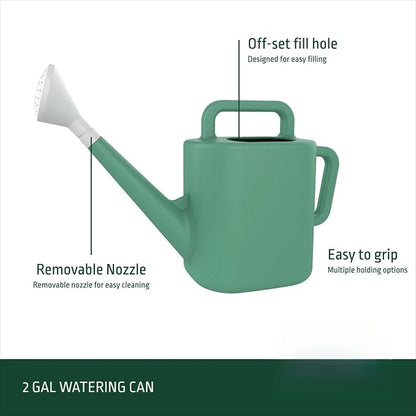 Watering Can 2 Gallon for Indoor Plants, Outdoor Plant House Flower, Gallon - Image 4