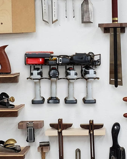 Heavy Duty Tool Organizer, 4 Wall Mount Anchors, 3.95" Between Slots, Sturdy - Image 7