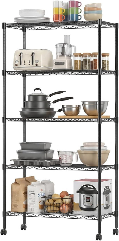 BestOffice | 5-Tier Wire Shelf by BestOffice