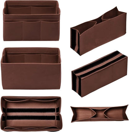 DailyPlus Purse Organizer Insert Felt Bag Organizer Handbag Organizer Insert - Image 3