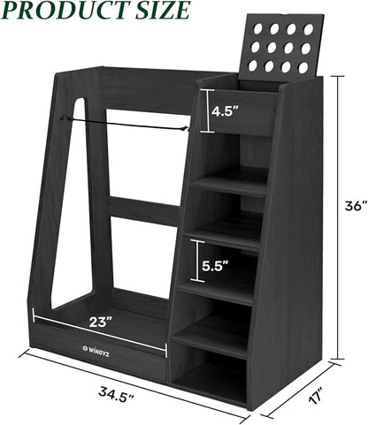 wingyz Wooden Golf Storage Organizer - Image 2