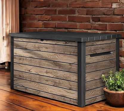 230-Gallon XXL Deck Storage Box Outdoor Patio Container - Image 5