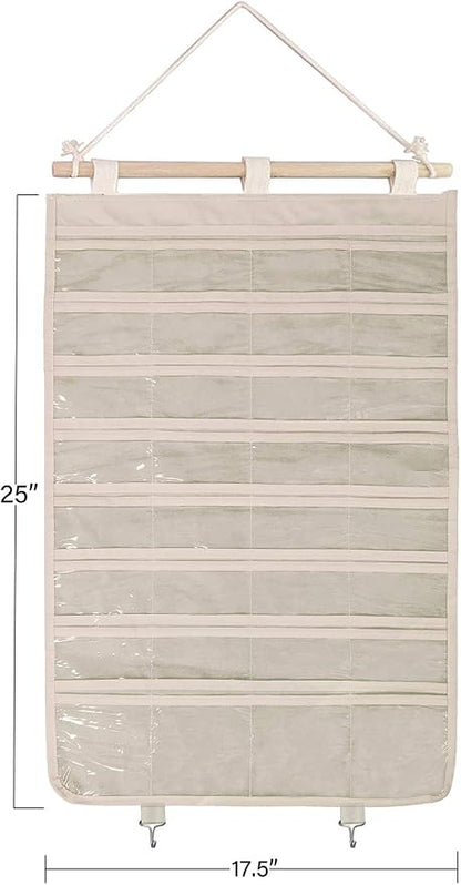 BB Brotrade Hanging Jewelry Organizer, Accessories Organizer, 32 Pocket - Image 5