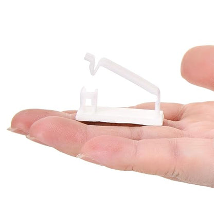 50Pcs Self Adhesive Cable Management Clips, Cable Organizers Wire Clips Cord - Image 4