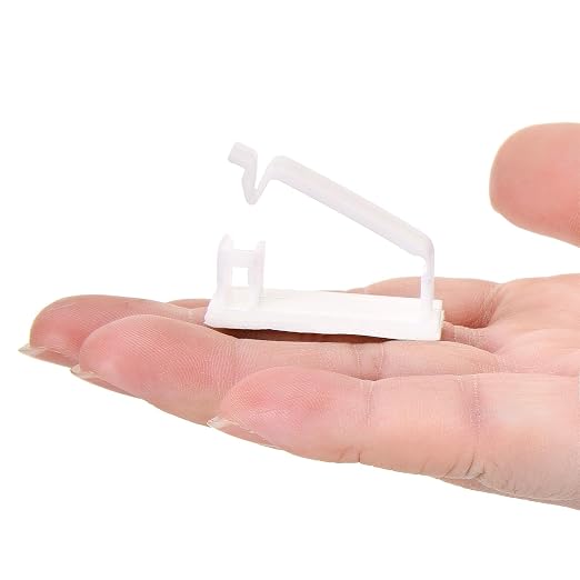 50Pcs Self Adhesive Cable Management Clips, Cable Organizers Wire Clips Cord - Image 4