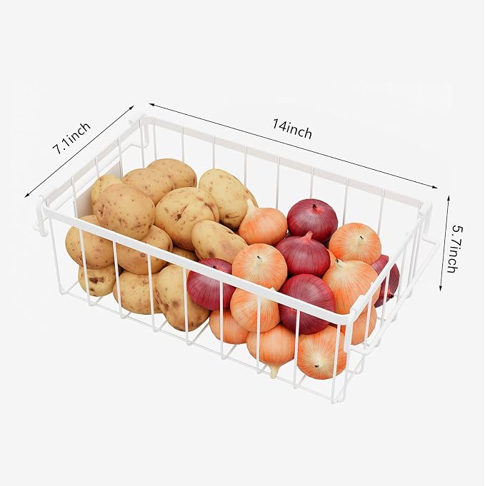 Freezer Storage Organize Baskets - Image 7