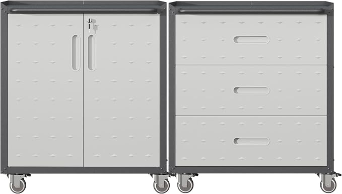 Metal Tool Cabinet, Garage Storage Cabinet System, Wall Cabinet & Locking by VIYET
