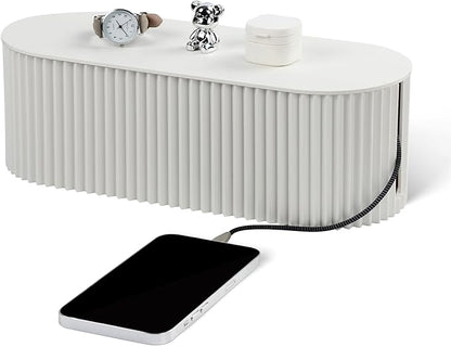 Large Cable Organizer Box for Power Strips, Surge Protectors, TV Computer Wires by RAMFIYN