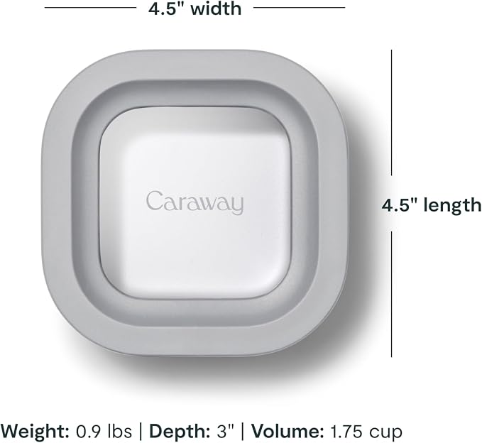 Caraway Mini Square Food Storage Container - Image 3