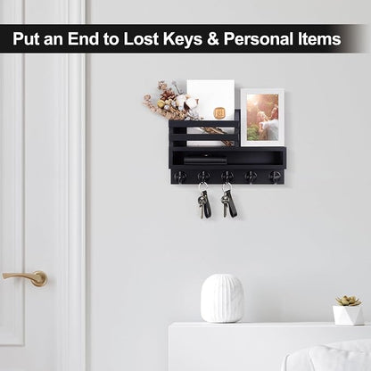 Key and Mail Holder Wall Mount, Key Hanger - Image 3