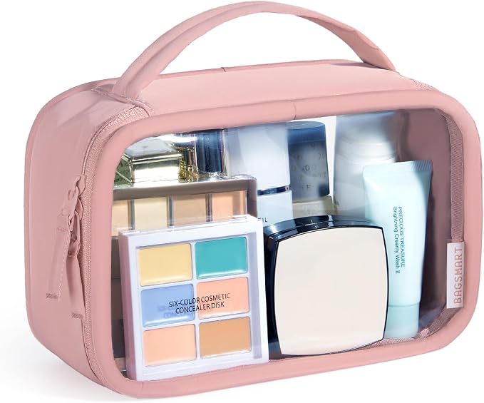 BAGSMART Clear Makeup Bag by BAGSMART