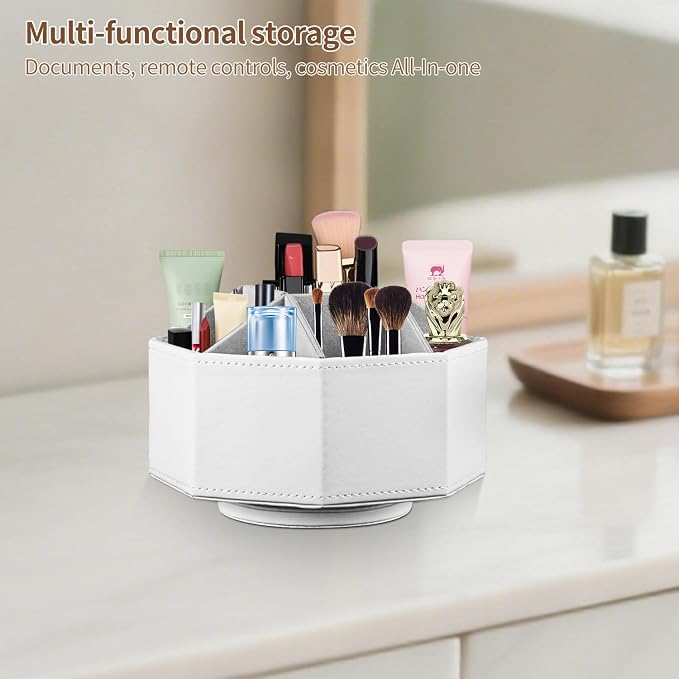 YAPISHI Swivel Remote Control Holder, 9 Rooms Desk Organizer and Decorations - Image 7