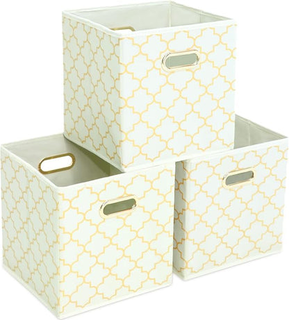 Fabric storage bins Cubes, Fabric Cube Organizer by Yunkeeper