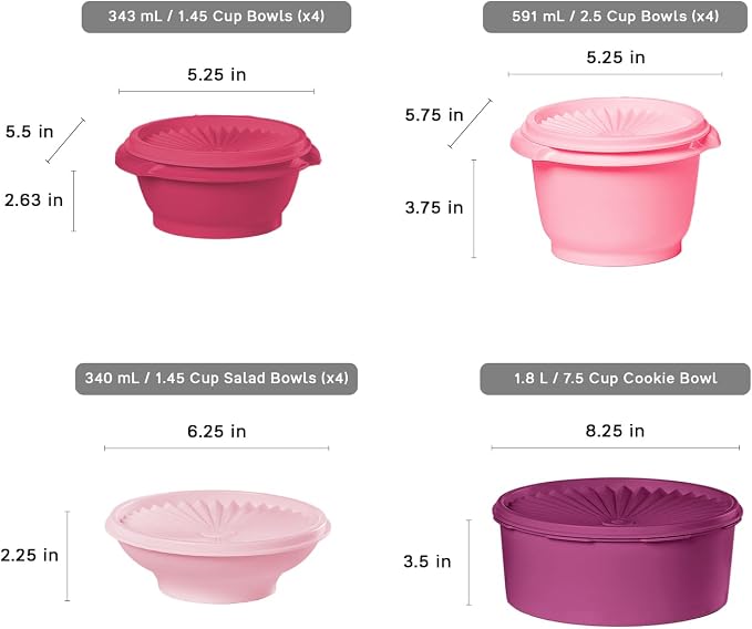 Tupperware Heritage Collection, New 36 Piece Food Storage Container Set in - Image 3