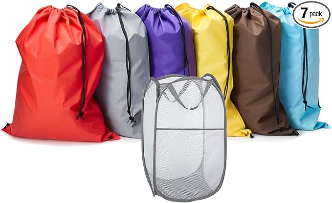 Extra Large Laundry Bags 6 Pack by YETHAN
