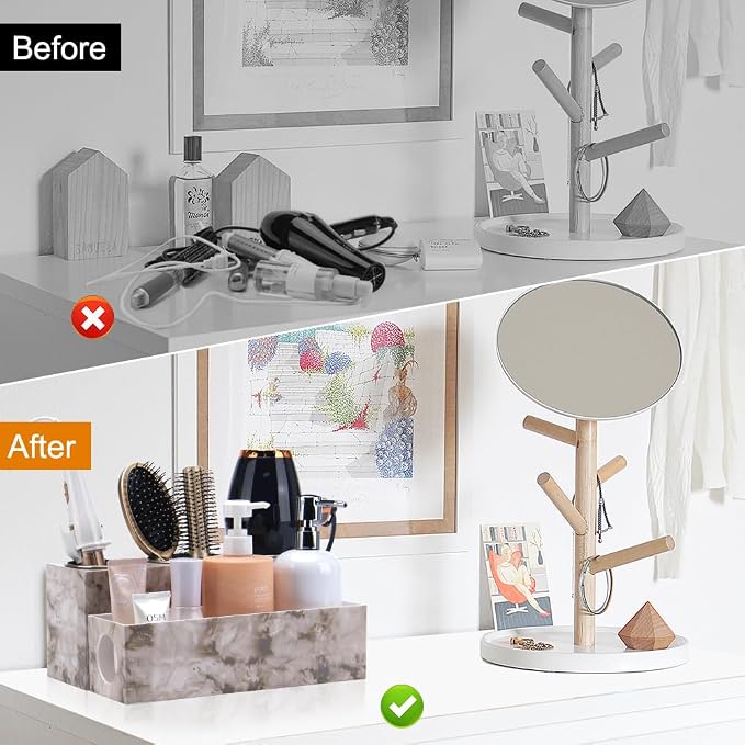 Marble Hair Tool Organizer - Image 5